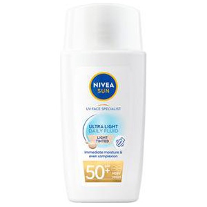 Nivea Sun Daily Fluid Light Tinted SPF 50+ 40 ml produktbillede