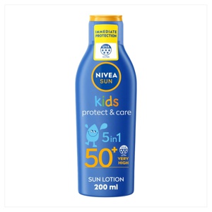 Nivea Sun Kids Protect & Care Lotion SPF50+ UVA 5* 200ml product image