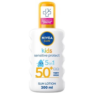 Sun Kids Sensitive Protect & Play Spray SPF50+ 200 ml produkt bild