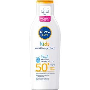 NIVEA SUN Kids Sensitive Protect Sun Lotion SPF50+ 200 ml Produktbild