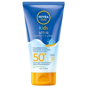Solkräm barn Kids Ultra Protect & Play SPF50+ 150 ml NIVEA SUN produkt bild
