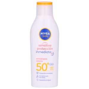 Nivea Sun Protect And Sensitive SPF 50+ 200 ml Produktbild