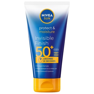 NIVEA Sun Protect & Moisture Invisible Finish SPF50+150 ml produktbilde