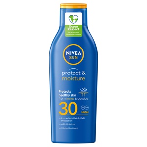 Nivea Sun Protect & Moisture Lotion SPF 30 - 200 ml produktbillede