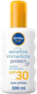 NIVEA Sensitive Immediate Protect Soothing Spray SPF 30 200 ml produktbillede