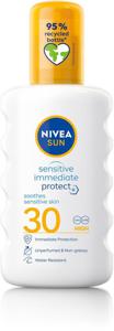 NIVEA Sensitive Immediate Protect Soothing Sun Spray SPF 30 200 ml produkt bild