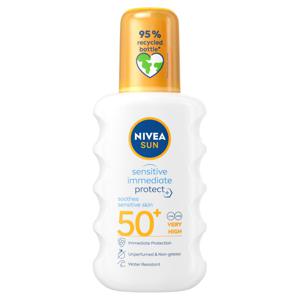 NIVEA Sensitive Immediate Protect Soothing Sun Lotion SPF30 200 ml produkt bild