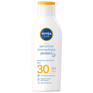 NIVEA Sun Sensitive Immediate Protect Soothing Lotion SPF 30 200 ml produktbilde