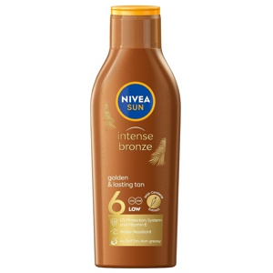 NIVEA SUN Solkräm Intense Bronze Lotion SPF6 200 ml produkt bild