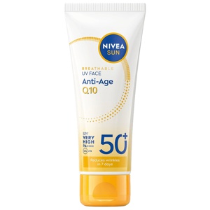 NIVEA Sun UV Face Anti Age Q10 Cream SPF 50+ 40ml produktbillede