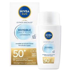 NIVEA SUN UV Face Invisible Daily Fluid SPF 50+ 40 ml Produktbild