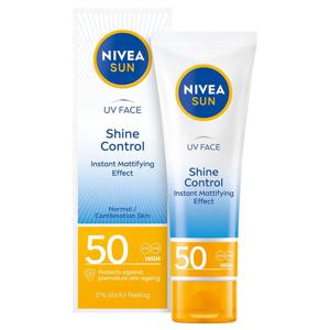 NIVEA SUN UV Face Shine Control Cream SPF 50 50 ml produkt bild