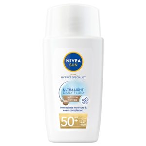 Nivea Daily Fluid Medium Tinted SPF 50+ - 40 ml. produktbillede