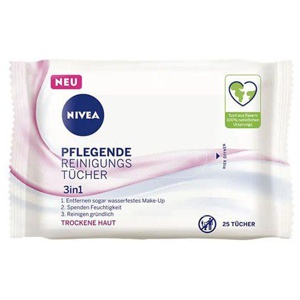 NIVEA VISAGE pflegende Reinigungstücher Produktbild