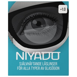NIYADO&nbsp;Självhäftande Optiska Silikonlinser 1-par +1,0 produkt bild