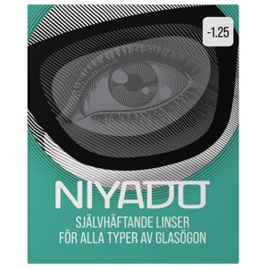 NIYADO&nbsp;Självhäftande Optiska Silikonlinser 1-par -1,25 produkt bild