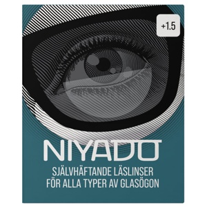 NIYADO&nbsp;Självhäftande Optiska Silikonlinser 1-par +1,5 produkt bild