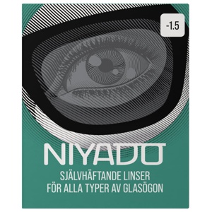NIYADO Självhäftande Optiska Silikonlinser 1-par -15 produkt bild