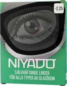 NIYADO Självhäftande Optiska Silikonlinser 1-par -2,25 produkt bild