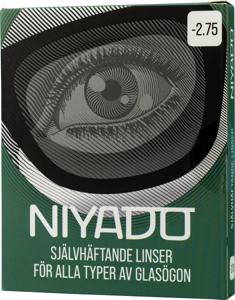 NIYADO Självhäftande Optiska Silikonlinser 1-par -2,75 produkt bild