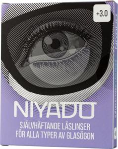 NIYADO&nbsp;Självhäftande Optiska Silikonlinser 1-par +3,0 produkt bild