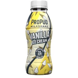 ProPud Protein Milkshake, Vanilla Ice Cream, 330 ml produkt bild
