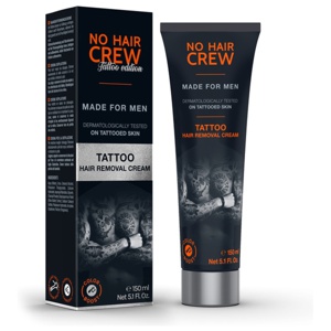 No Hair Crew Tattoo Hair Removal Cream 150 ml produkt bild