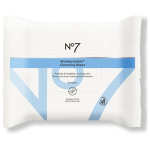 No7 Radiant Results Biodegradeable Wipes 30 st produkt bild
