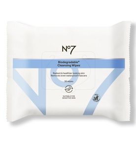 No7 Essential Cleansing Biodegradable Wipes 30 stk produktbilde