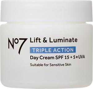No7 Lift & Luminate Triple Action Day Cream 50 ml produkt bild