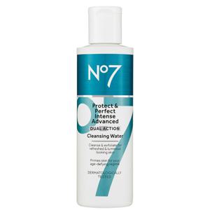 No7 Protect & Perfect Intense Advanced Cleansing Water 200 ml produkt bild