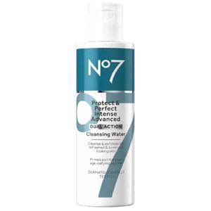 No7 Protect & Perfect Intense Advanced Dual Action Cleansing Water 200 ml produkt bild