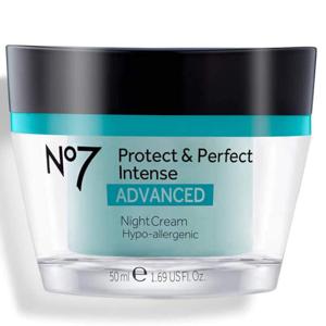 No7 Protect & Perfect Intense Advanced Night Cream Återfuktande nattkräm 50 ml produkt bild