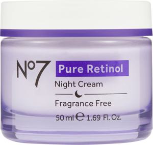 No7 Pure Retinol Night Repair Cream 50 ml produkt bild