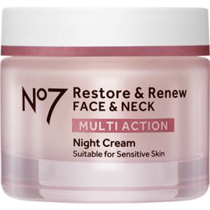 No7 Restore & Renew Multi Action Night Cream 50 ml produkt bild