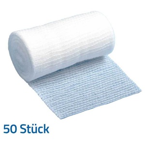 Nobafix-Hospital Fixierbinden elastisch 8 cmx4 m, 50 St Binden Produktbild