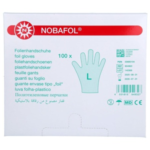 NOBAFOL Folienhandschuhe Gr.L Produktbild