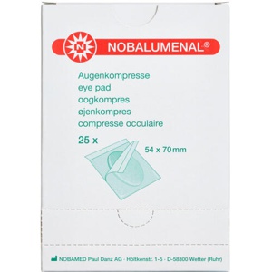 Nobalumenal øjenkompres steril produktbillede