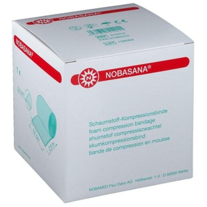 Nobasana Schaumst.Binde 12 cmx2,5 m 0,4 cm stark Produktbild