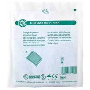 NOBASORB-steril Saugkompressen 10x15 cm Produktbild