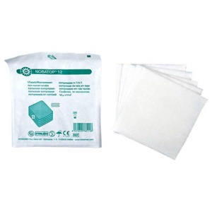 NOBATOP 12 Kompressen 7,5x7,5 cm steril Produktbild
