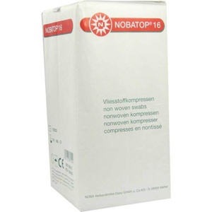 NOBATOP 16 Kompressen 10x10 cm unsteril Produktbild