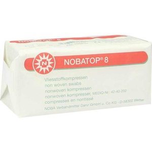 NOBATOP 8 Kompressen 5x5 cm unsteril Produktbild