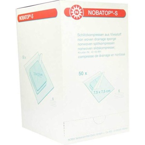 NOBATOP S Kompressen 7,5x7,5 cm steril Produktbild