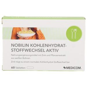 NOBILIN Kohlenhydrat-Stoffwechsel Aktiv Tabletten Produktbild