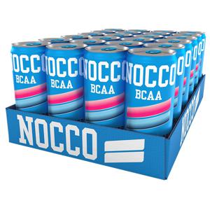 NOCCO BCAA Blue Raspberry 24x330ml produkt bild