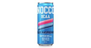 NOCCO BCAA Blue Raspberry 330 ml produkt bild