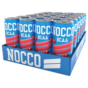 NOCCO BCAA Cherry Berry 24x330ml produkt bild