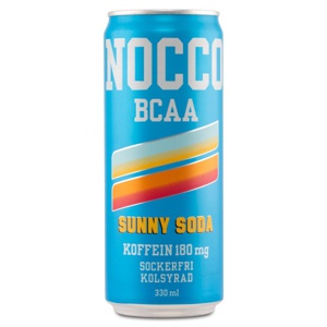 NOCCO BCAA Sunny Soda Koffein 1 stk produktbillede