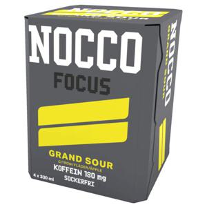 NOCCO Focus Grand Sour 330 ml 4-pack produkt bild